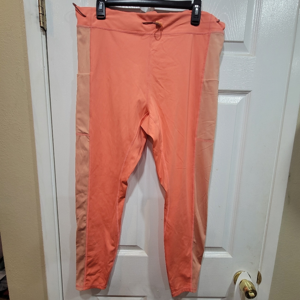 Fabletics Peach Motion365+ Performance Leggings, Size 2XL